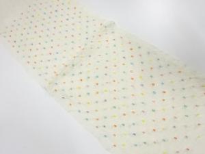 未使用品　正絹　絞り　帯揚げ